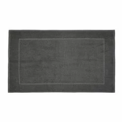 Hot Sale 😉 Hotel Hotel Soft Cotton Terry Graphite Bath Mat 🔔 -Hotel shop 1000180816 alt02