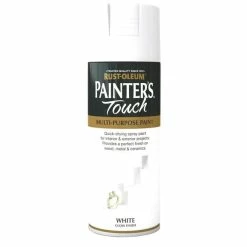Best reviews of ⭐ Rust-Oleum Rustoleum Painter's Touch Gloss White Spray Paint 🛒