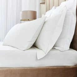 Hot Sale ⌛ Hotel Hotel Cotton 230 Thread Count Sateen Fitted Sheet 😍