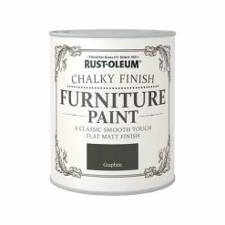 New 🌟 Rust-Oleum Rust-Oleum Graphite Matt Furniture Paint 🥰