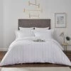 Discount 🎉 Hotel Hotel Cotton 230 Thread Count White Stripe Duvet Cover 🌟