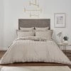 Best deal 🌟 Hotel Hotel Cotton 230 Thread Count Natural Stripe Duvet Cover ✔️