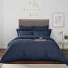 Best reviews of ✨ Hotel Hotel Cotton 230 Thread Count Navy Stripe Duvet Cover 👏