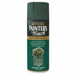Flash Sale 🌟 Rust-Oleum Rust-Oleum Oxford Green Satin Painter's Touch Spray Paint 400ml ✔️