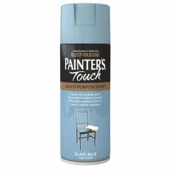 Brand new 🧨 Rust-Oleum Rust-Oleum Slate Blue Satin Painter's Touch Spray Paint 400ml ⌛