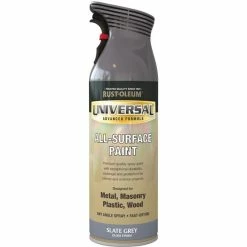 Cheap 🤩 Rust-Oleum Rust-Oleum Slate Grey Gloss Universal All-Surface Spray Paint 400ml 😀