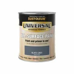Best Pirce ⭐ Rust-Oleum Rust-Oleum Slate Grey Gloss Universal All-Surface Paint 🔔