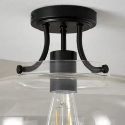 Promo ✨ Hotel Hotel Lilier Bathroom 1 Light Flush Ceiling Fitting 🛒 -Hotel shop 30789845 alt03