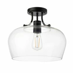 Promo ✨ Hotel Hotel Lilier Bathroom 1 Light Flush Ceiling Fitting 🛒 -Hotel shop 30789845 alt05